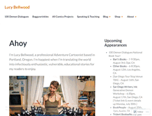 Tablet Screenshot of lucybellwood.com